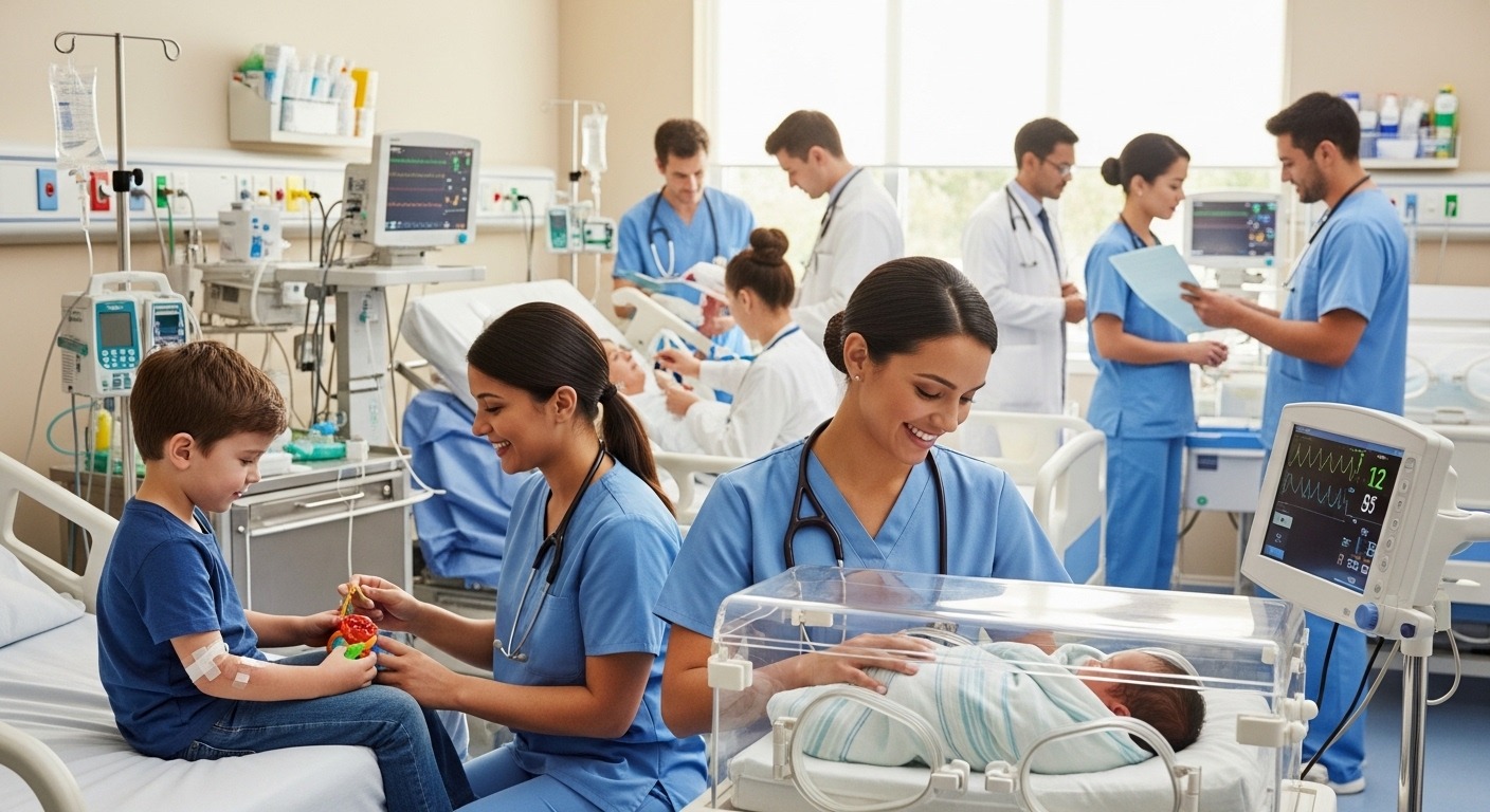 Curso Enfermagem em Pediatria e Neonatologia